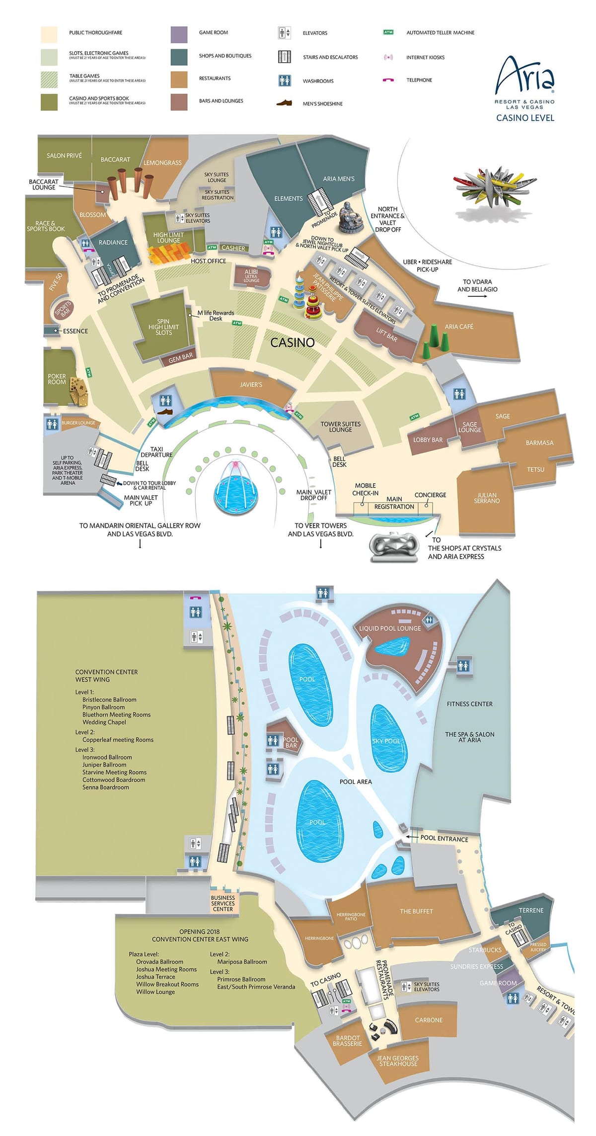 Las Vegas aria carte