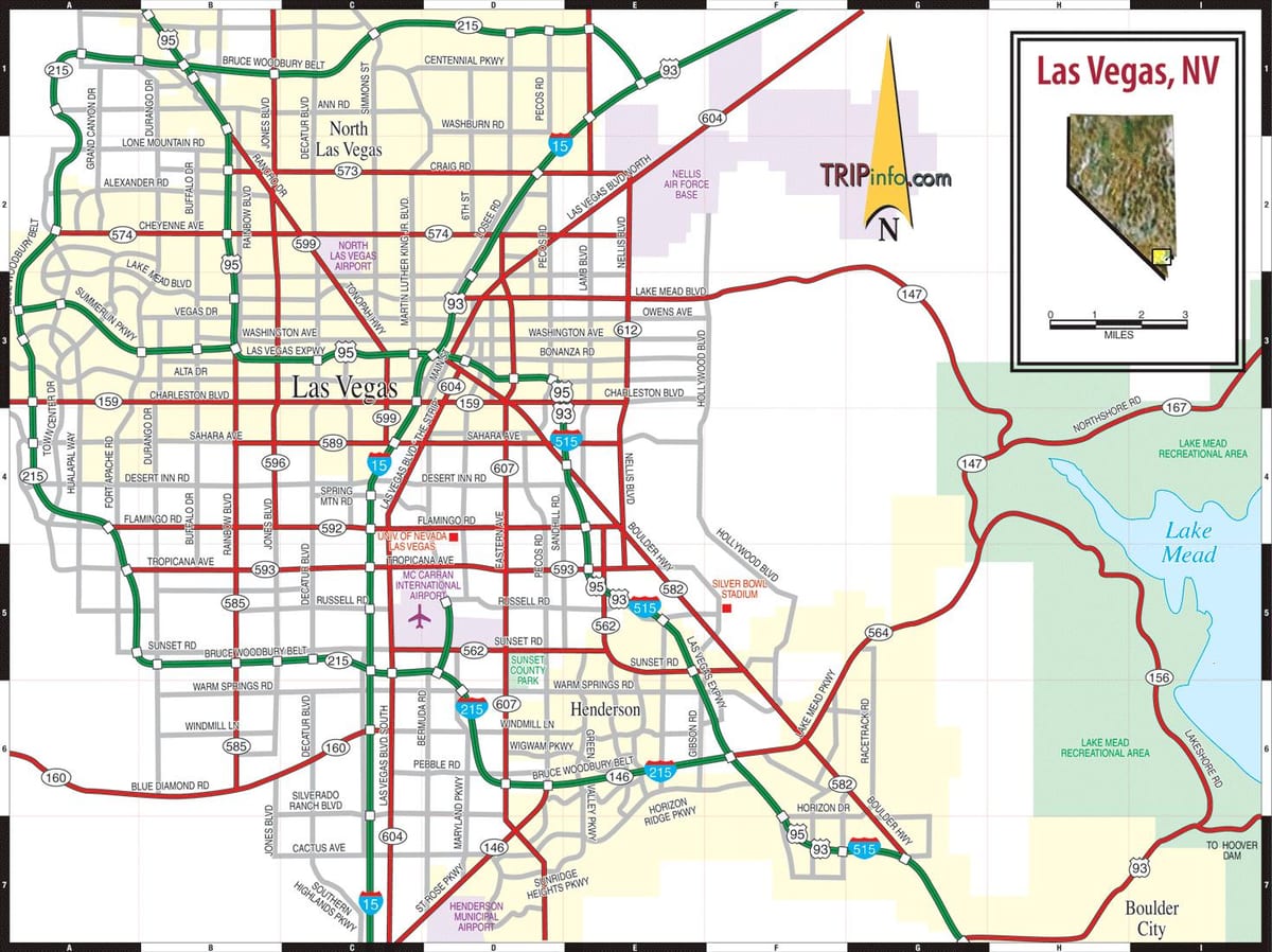 Las Vegas Nevada carte